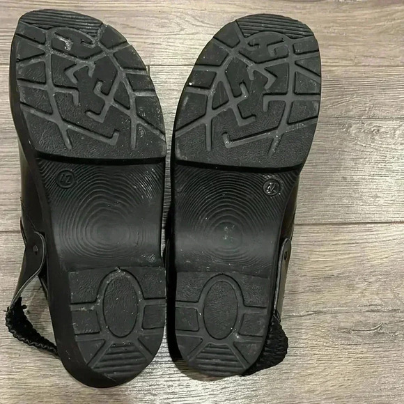 [42/US11] Black Safety  Clog Comfy Foot Bed Danish Design - Picture 6 of 8